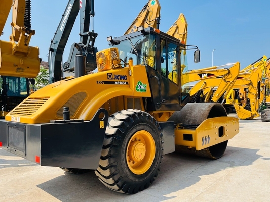 ποιότητας  14 Ton Used XCMG XS143J Road Roller Second Hand Single Steel Vibratory Roller εργοστάσιο