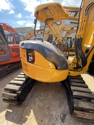3915KG3 PC35MR-2 Μεταχειρισμένο Υδραυλικό Crawler Komatsu Excavator 3 Ton