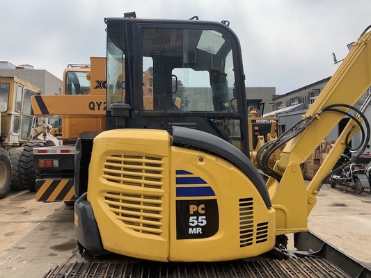 5160KG3 Hydraulic Crawler Μεταχειρισμένος Εκσκαφέας Komatsu 5 Ton PC55MR-2