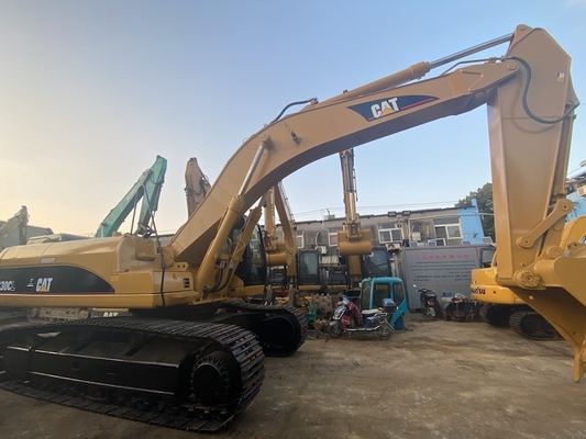 30t Μεταχειρισμένο CAT 330CL Hydraulic Crawler Excavator 1,7m3 Bucket 35108kg
