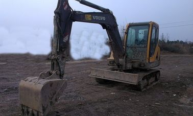 Μίνι μεταχειρισμένο Volvo Excavator EC55 0,14cbm χωρητικότητα κουβά με πρωτότυπο Turbo