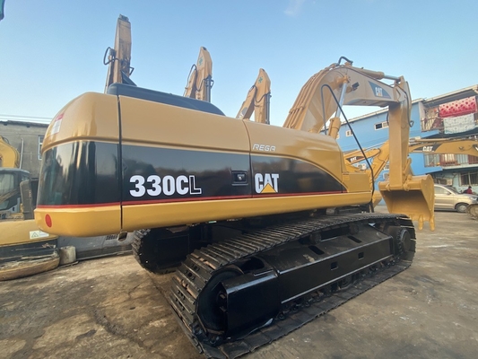 Αρχική Ιαπωνία Cat 330C μεταχειρισμένη εκσκαφέας, Caterpillar Χρησιμοποιημένη τροχιά εκσκαφέας 30 τόνων