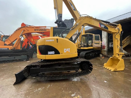 Αρχική Ιαπωνία Cat 308D μεταχειρισμένη εκσκαφέας, Caterpillar Χρησιμοποιημένη τροχιά εκσκαφέας 8 τόνων