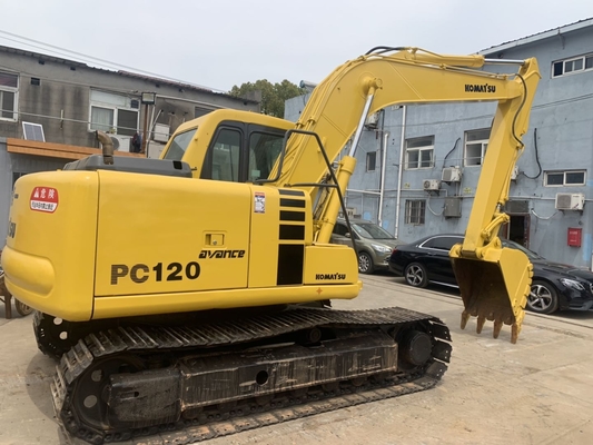 12 τόνων Αρχική Ιαπωνία Χρησιμοποιούμενη Komatsu PC120-6 Crawler Excavator στην πώληση