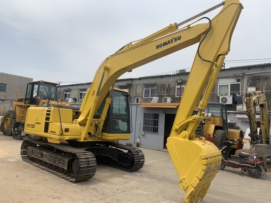 12 τόνων Αρχική Ιαπωνία Χρησιμοποιούμενη Komatsu PC120-6 Crawler Excavator στην πώληση