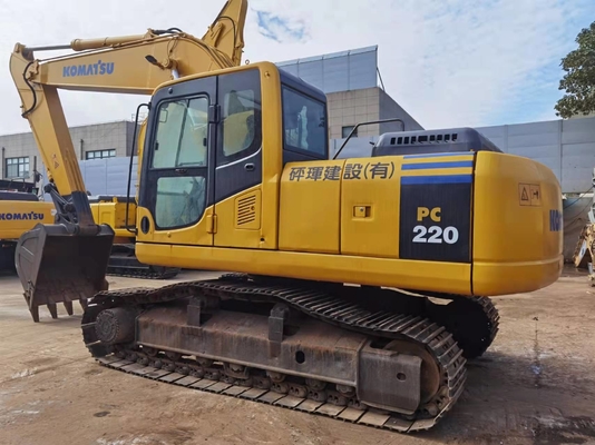 22 τόνων Αρχική Ιαπωνία μεταχειρισμένη Komatsu PC220-7 Crawler Excavator στην πώληση