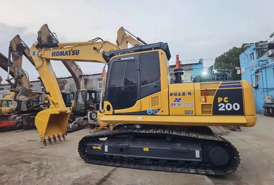 20 τόνων Αρχική Ιαπωνία μεταχειρισμένο Komatsu PC200-8 Crawler Excavator στην πώληση