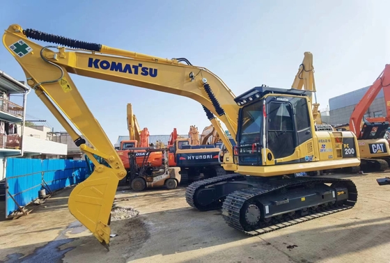 20 τόνων Αρχική Ιαπωνία μεταχειρισμένο Komatsu PC200-8 Crawler Excavator στην πώληση