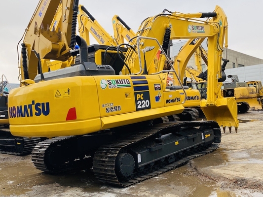 22 τόνων Αρχική Ιαπωνία μεταχειρισμένη Komatsu PC220-8 Crawler Excavator στην πώληση
