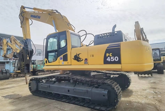 45 τόνων Αρχική Ιαπωνία μεταχειρισμένο Komatsu PC450-8 Crawler Excavator στην πώληση