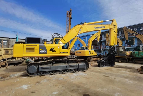 45 τόνων Αρχική Ιαπωνία μεταχειρισμένο Komatsu PC450-8 Crawler Excavator στην πώληση