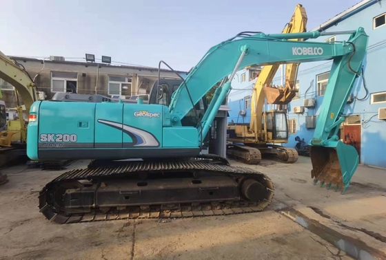 20 τόνων Αρχική Ιαπωνία Χρησιμοποιούμενη Kobelco SK200-8 Crawler Excavator με 114KW ισχύς κινητήρα και 0,8 m3 χωρητικότητα κουβάς