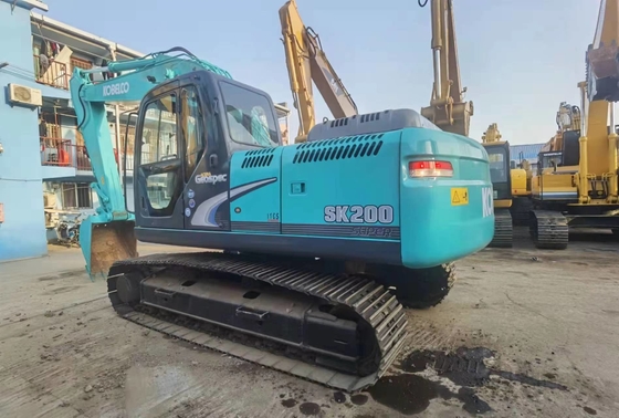 20 τόνων Αρχική Ιαπωνία Χρησιμοποιούμενη Kobelco SK200-8 Crawler Excavator με 114KW ισχύς κινητήρα και 0,8 m3 χωρητικότητα κουβάς