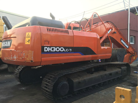 30 τόνων αρχική χρησιμοποιημένη εκσκαφέας Doosan DH300LC-7 με χωρητικότητα κουβάς 1,27 m3