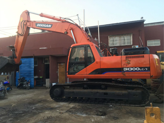 30 τόνων αρχική χρησιμοποιημένη εκσκαφέας Doosan DH300LC-7 με χωρητικότητα κουβάς 1,27 m3
