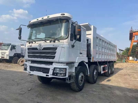 Χρησιμοποιημένο SHACMAN F3000 8X4 6X4 βαρύ φορτηγό 12 ελαστικά 400HP ντάμπερ