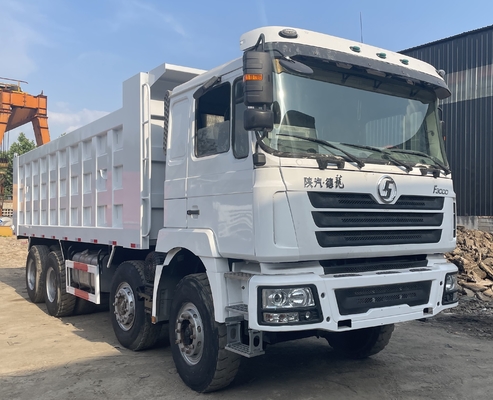 Χρησιμοποιημένο SHACMAN F3000 8X4 6X4 βαρύ φορτηγό 12 ελαστικά 400HP ντάμπερ
