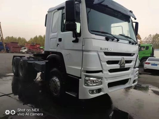 Χρησιμοποιημένο Sinotruk Howo 371hp φορτηγό τρακτέρ ρυμουλκούμενο κεφάλι 6x4 για πώληση