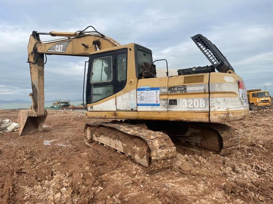 Αρχική Ιαπωνία Cat 320b μεταχειρισμένη εκσκαφέας, Caterpillar μεταχειρισμένη τροχιά εκσκαφέας 20 τόνων
