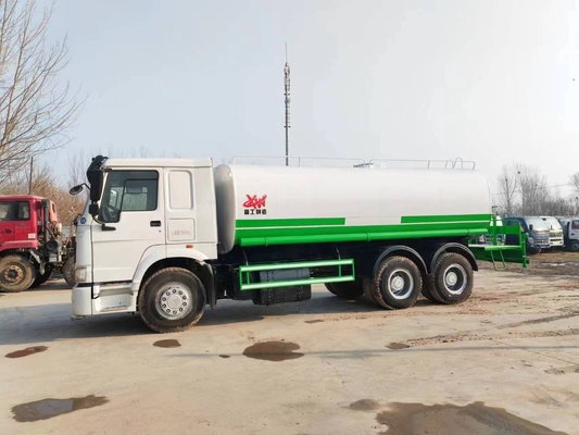 20 m3 μεταχειρισμένο SINOTRUK HOWO 6x4 Σπρίνκελερ φορτηγό νερού Χρησιμοποιείται προς πώληση