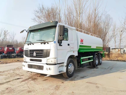 20 m3 μεταχειρισμένο SINOTRUK HOWO 6x4 Σπρίνκελερ φορτηγό νερού Χρησιμοποιείται προς πώληση