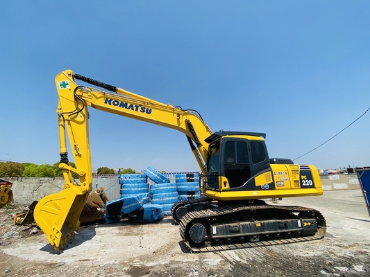 22 τόνους Αρχική Ιαπωνία μεταχειρισμένη Komatsu PC220-7 Excavator Crawler χρησιμοποιημένη σε πώληση