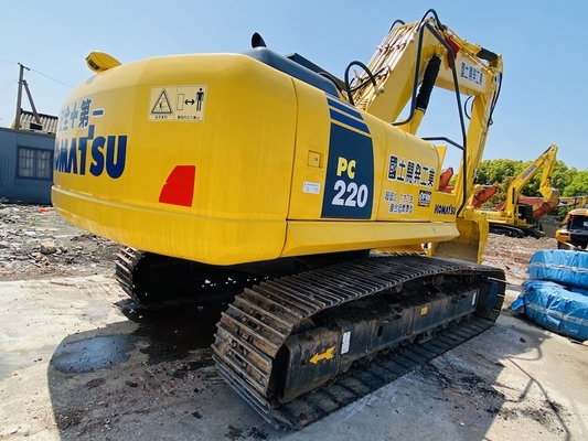 22 τόνους Αρχική Ιαπωνία μεταχειρισμένη Komatsu PC220-7 Excavator Crawler χρησιμοποιημένη σε πώληση