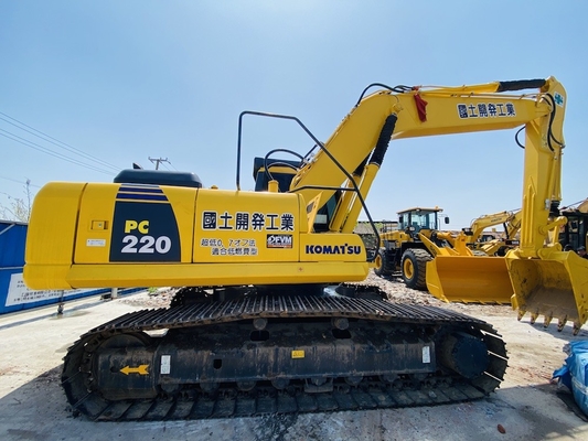 22 τόνους Αρχική Ιαπωνία μεταχειρισμένη Komatsu PC220-7 Excavator Crawler χρησιμοποιημένη σε πώληση