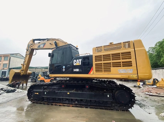 Αρχική Ιαπωνία Cat 349D μεταχειρισμένη εκσκαφέας, Caterpillar Χρησιμοποιούμενη τροχιά εκσκαφέας 49 τόνους