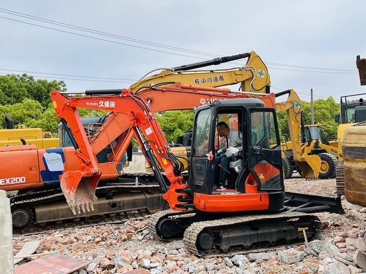 5 τόνους Χρησιμοποιούμενος εκσκαφέας Kubota KX155 Εκσκαφέας μεταχειρισμένου χειριστή με ισχύ 29.9 kW και χωρητικότητα 0.16 m3