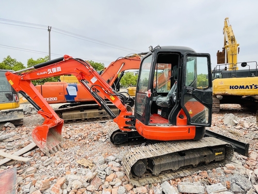 5 τόνους Χρησιμοποιούμενος εκσκαφέας Kubota KX155 Εκσκαφέας μεταχειρισμένου χειριστή με ισχύ 29.9 kW και χωρητικότητα 0.16 m3