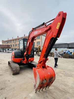5 τόνους Χρησιμοποιούμενος εκσκαφέας Kubota KX155 Εκσκαφέας μεταχειρισμένου χειριστή με ισχύ 29.9 kW και χωρητικότητα 0.16 m3