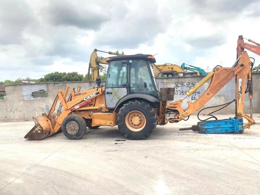 ΗΠΑ Χρησιμοποιούμενο CASE 580M Backhoe Loader υδραυλική μηχανή μεταχειρισμένο CASE 580M Backhoe Excavator