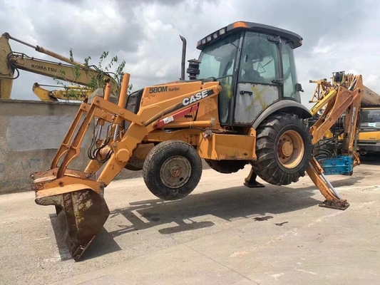 ΗΠΑ Χρησιμοποιούμενο CASE 580M Backhoe Loader υδραυλική μηχανή μεταχειρισμένο CASE 580M Backhoe Excavator