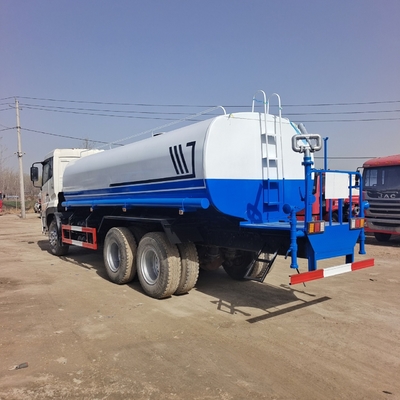 20 m3 245hp μεταχειρισμένο Kinland Dongfeng 6x4 Sprinkler φορτηγό δεξαμενής νερού μεταχειρισμένο φορτηγό δεξαμενής νερού