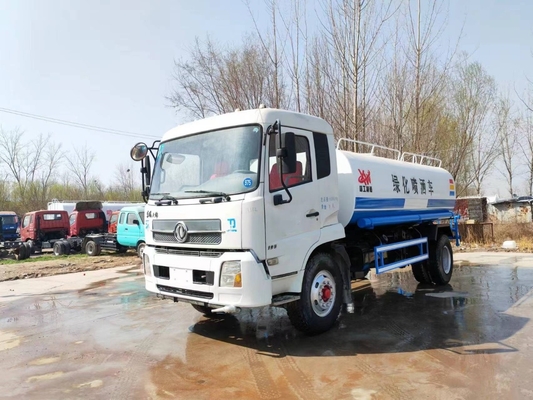 15CBM 185hp μεταχειρισμένο Kinland Dongfeng Σπρινκλέρ Υδροτεμαχείο φορτηγό Χρησιμοποιημένο Υδροτεμαχείο φορτηγό για πώληση