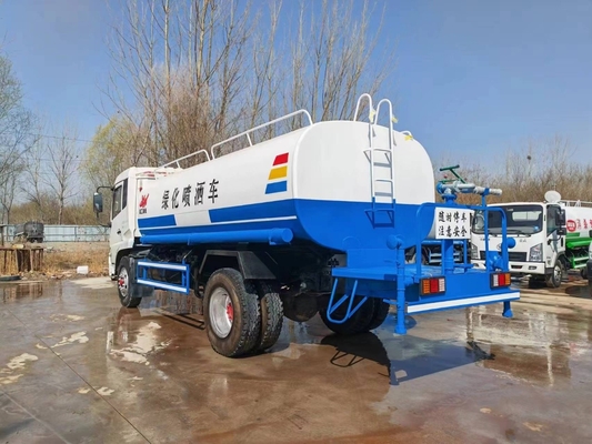 15CBM 185hp μεταχειρισμένο Kinland Dongfeng Σπρινκλέρ Υδροτεμαχείο φορτηγό Χρησιμοποιημένο Υδροτεμαχείο φορτηγό για πώληση