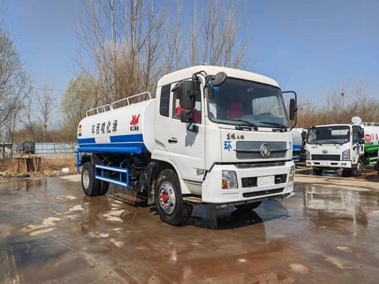15CBM 185hp μεταχειρισμένο Kinland Dongfeng Σπρινκλέρ Υδροτεμαχείο φορτηγό Χρησιμοποιημένο Υδροτεμαχείο φορτηγό για πώληση