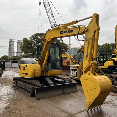 7 τόνους Χρησιμοποιούμενος εξορυκτής PC78US Komatsu Χρησιμοποιούμενος εξορυκτής Komatsu Crawler Οικοδομικές μηχανές