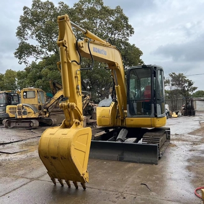 7 τόνους Χρησιμοποιούμενος εξορυκτής PC78US Komatsu Χρησιμοποιούμενος εξορυκτής Komatsu Crawler Οικοδομικές μηχανές