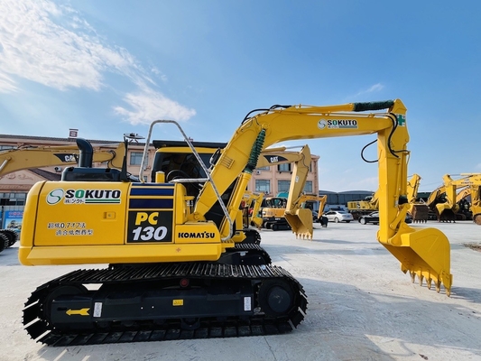 Μίνι μεταχειρισμένο εξορυκτικό Komatsu PC130-7 με κινητήρα Komatsu SAA4D95LE-3