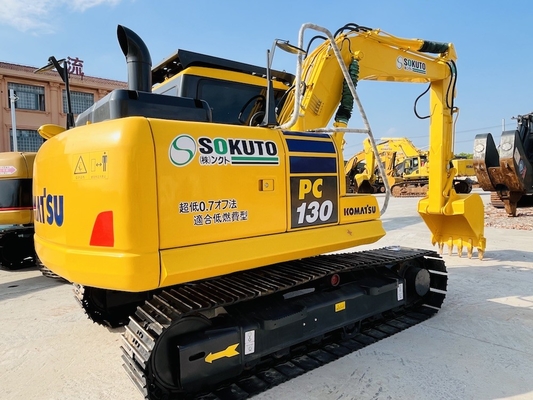 Μίνι μεταχειρισμένο εξορυκτικό Komatsu PC130-7 με κινητήρα Komatsu SAA4D95LE-3