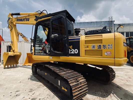 100% αρχικό μεταχειρισμένο σκάφος Komatsu PC220-8 σκάφος Crawer PC200/PC220/PC300