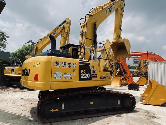 100% αρχικό μεταχειρισμένο σκάφος Komatsu PC220-8 σκάφος Crawer PC200/PC220/PC300