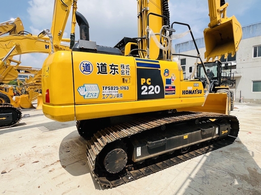100% αρχικό μεταχειρισμένο σκάφος Komatsu PC220-8 σκάφος Crawer PC200/PC220/PC300