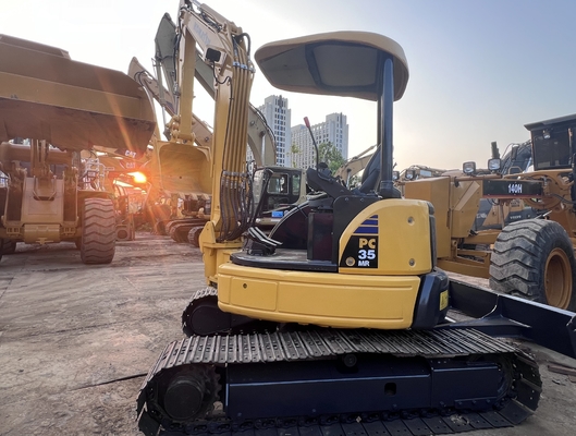 Μίνι εκσκαφέας Χρησιμοποιούμενος Komatsu PC35MR Crawler Excavator Χρησιμοποιούμενος Εκσκαφέας Μηχανήματα Κατασκευής