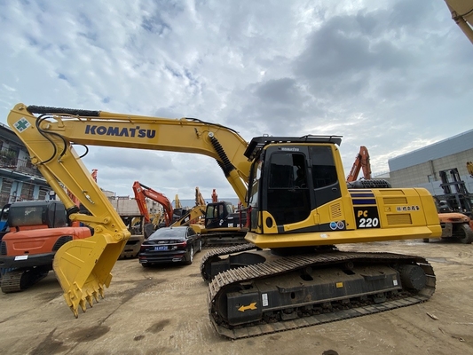 Ιαπωνική κατασκευή μεταχειρισμένο Komatsu PC220-8 υδραυλική κατσαρόλα 22 τόνων εκσκαφέας Χρησιμοποιείται Komatsu Digger