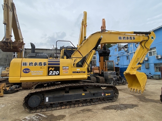 Ιαπωνική κατασκευή μεταχειρισμένο Komatsu PC220-8 υδραυλική κατσαρόλα 22 τόνων εκσκαφέας Χρησιμοποιείται Komatsu Digger