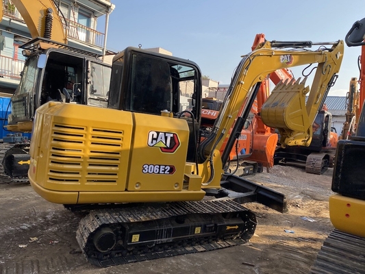 Χρησιμοποιούμενη Εκσκαφέας Caterpillar Ιαπωνίας Χρησιμοποιούμενη Εκσκαφέας CAT 306E2 6 τόνων Μηχανήματα κατασκευής