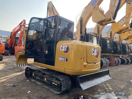 Χρησιμοποιούμενη Εκσκαφέας Caterpillar Ιαπωνίας Χρησιμοποιούμενη Εκσκαφέας CAT 306E2 6 τόνων Μηχανήματα κατασκευής